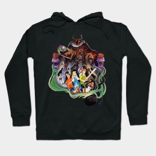 Black Cauldron Movie Poster Hoodie